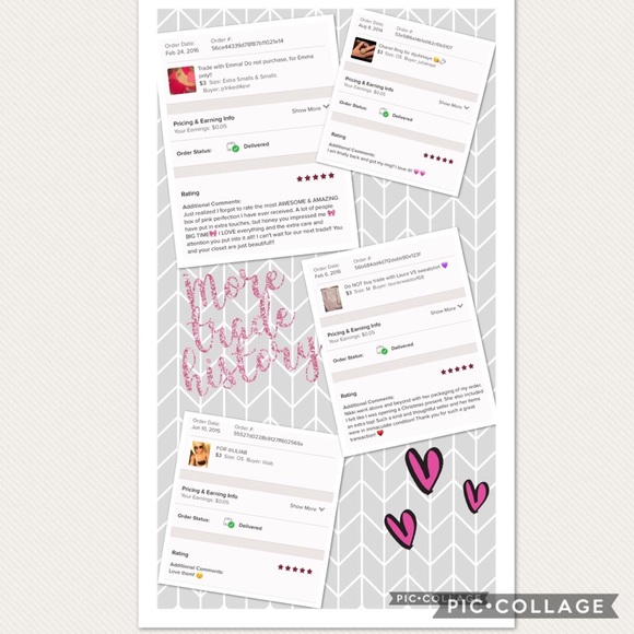 My trading rules, reviews and feedback ♥️ - Picture 3 of 5